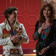 Chris Lowell and Geena Davis